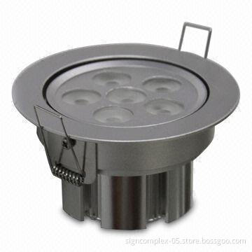 LED Downlight with 90 or 60° Beam Angle, 12V AC/DC Voltage
